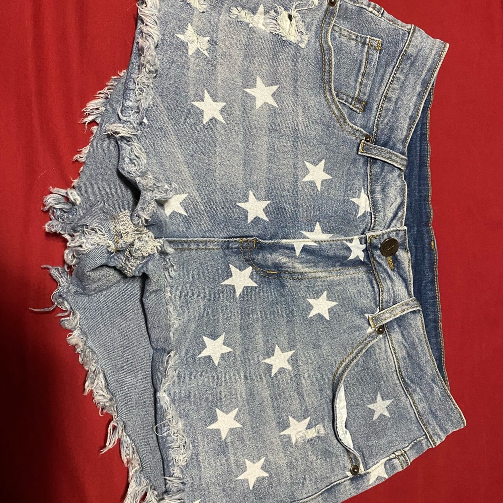 Womens jean shorts